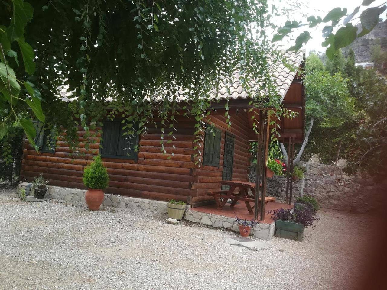 Cabana De Madera La Encina Burunchel ภายนอก รูปภาพ